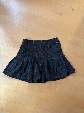 Pacific Republic Pinstripe Pleated Skirt Size S